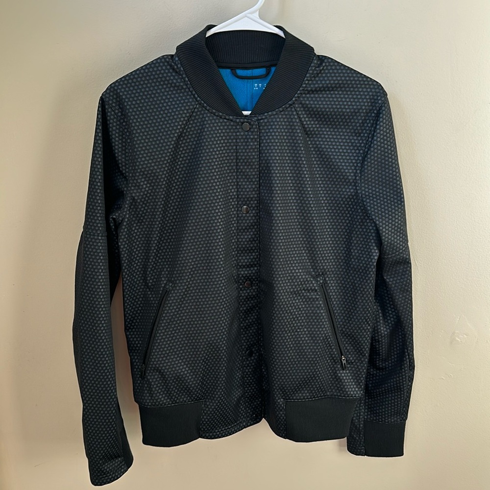 Adidas button up active jacket women’s size small